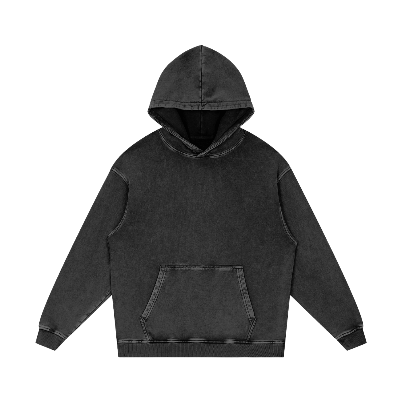 Kingdom Sri Yantra Oversize Hoodie - 100% Organic Cotton