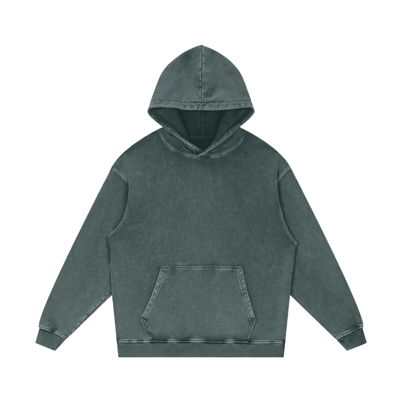 Kingdom Sri Yantra Oversize Hoodie - 100% Organic Cotton