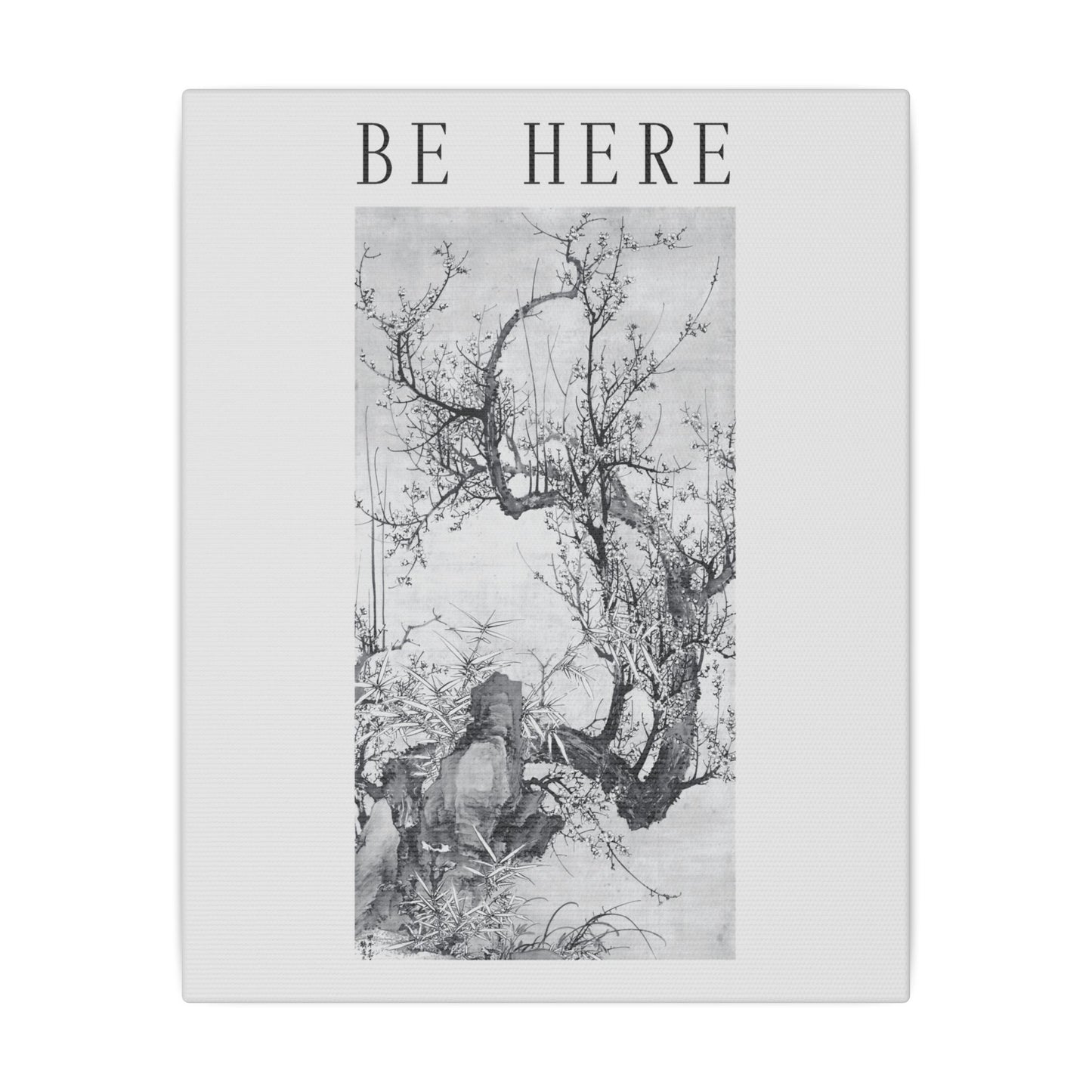 Be Here Matte Canvas, Stretched, 0.75" (Multi-Size)