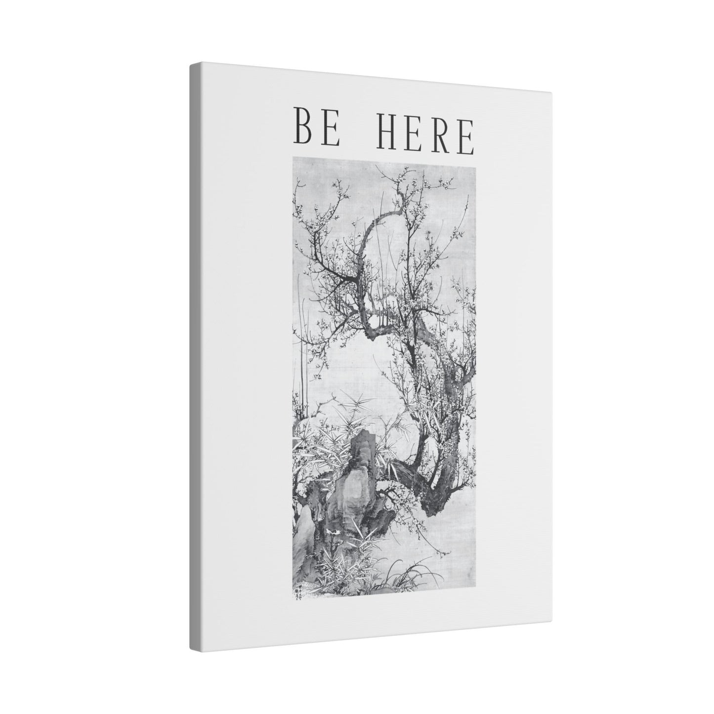 Be Here Matte Canvas, Stretched, 0.75" (Multi-Size)