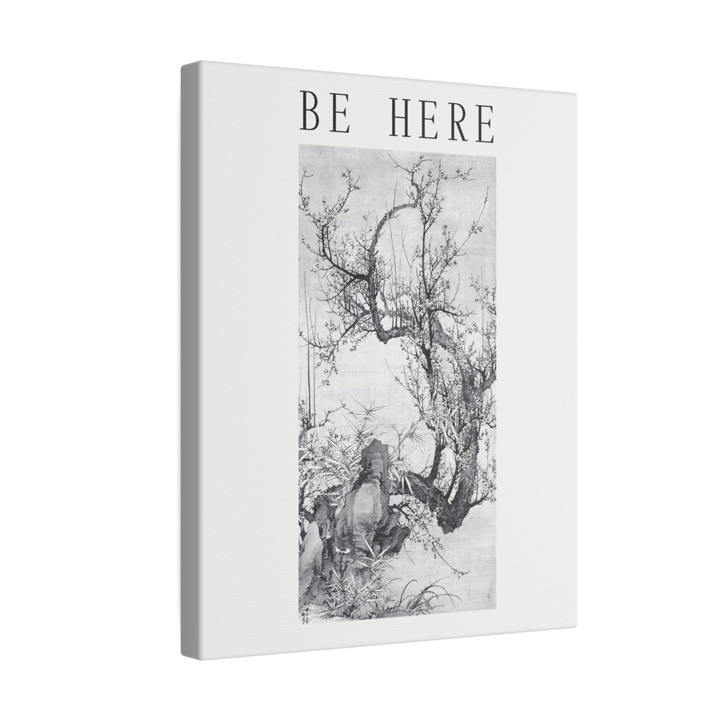 Be Here Matte Canvas, Stretched, 0.75" (Multi-Size)