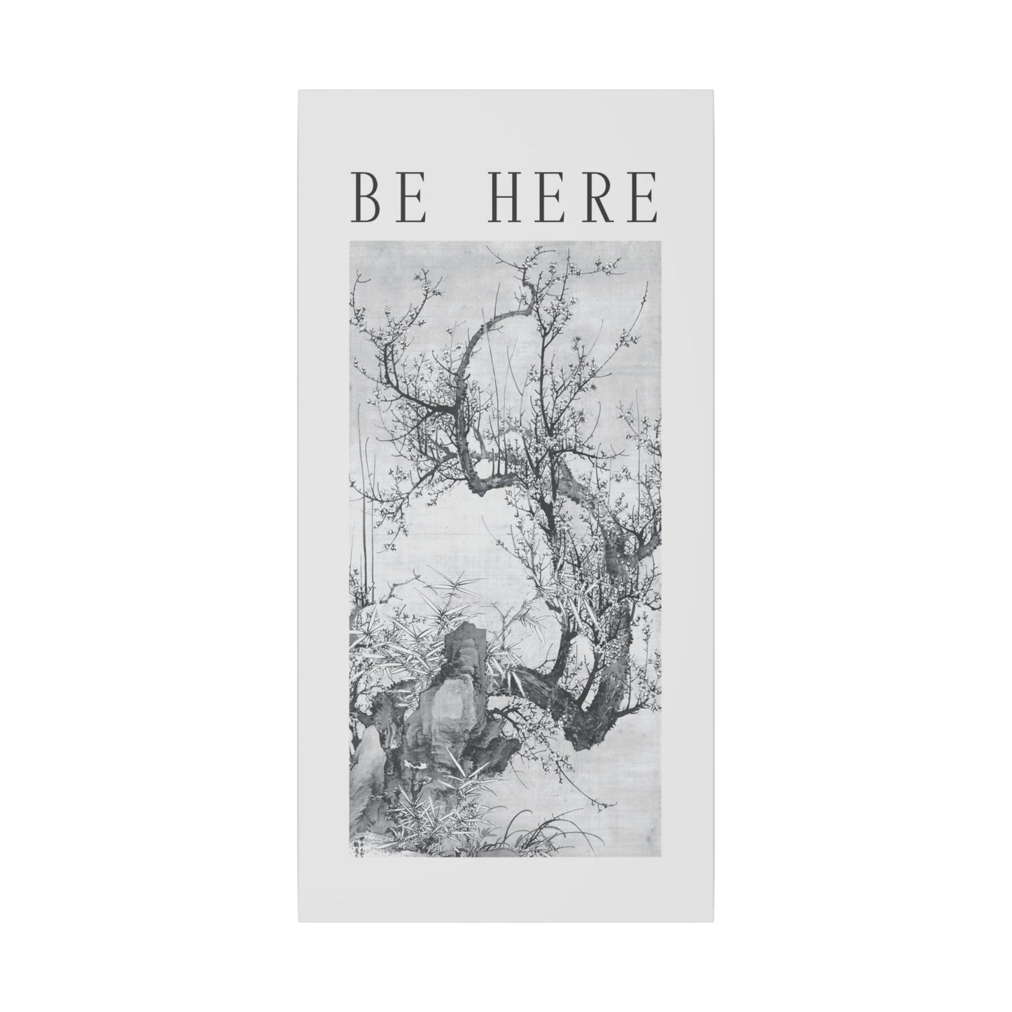 Be Here Matte Canvas, Stretched, 0.75" (Multi-Size)