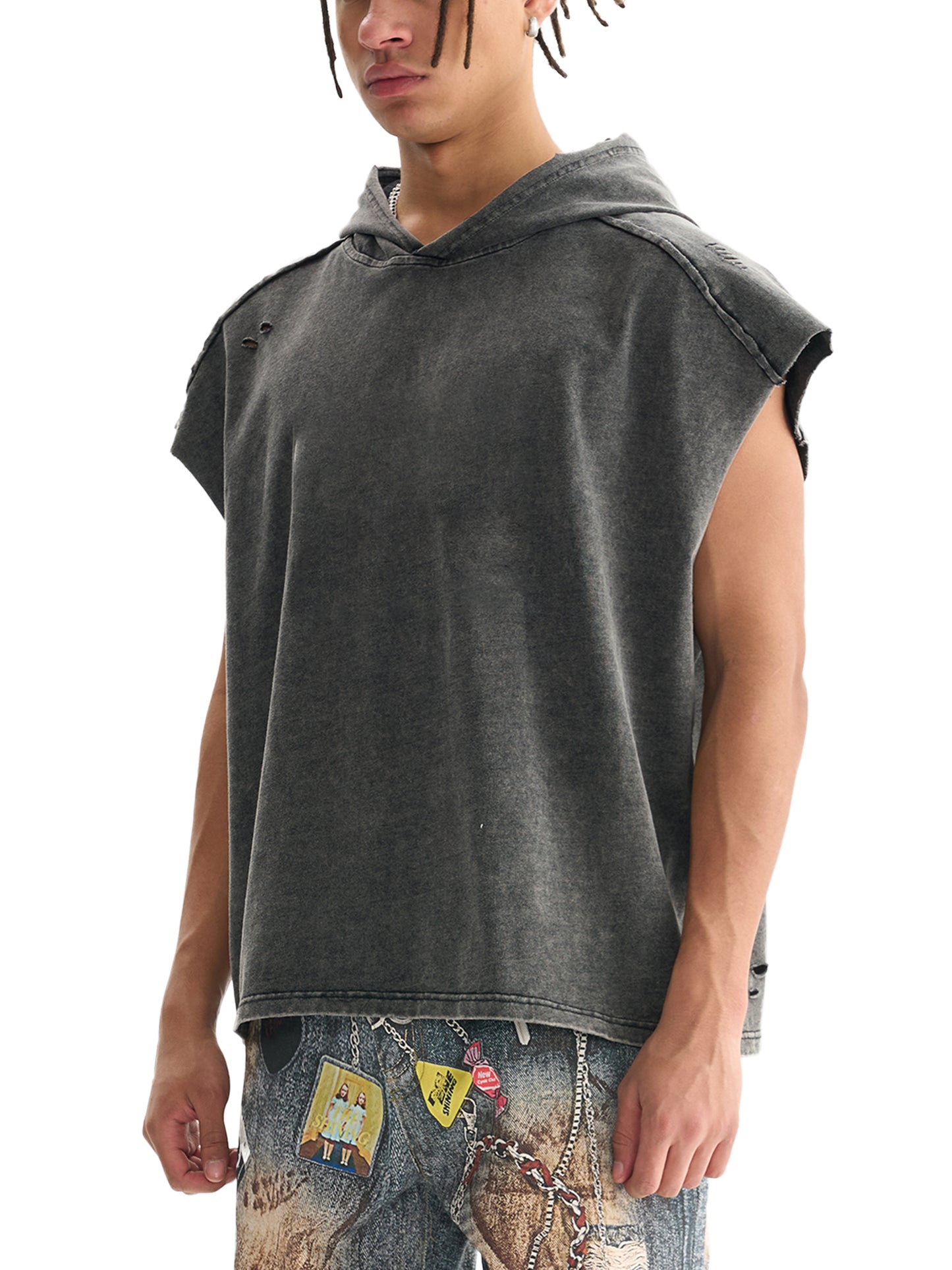 Honeyglyph Flower of Life Coded Tank - 100% Organic Cotton