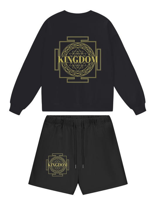 Kingdom Sri Yantra Loungewear Set - 100% Organic Cotton